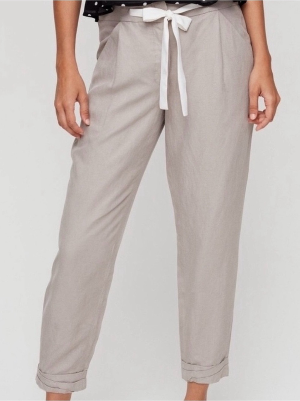 Aritzia Wilfred Allant Pant — Grey, Size 8 🩶